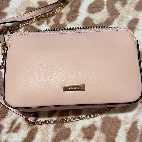 ALDO Pink Quilted Crossbody Bag - Picture 3 of 8